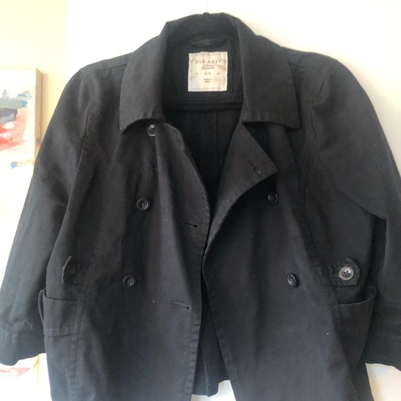 Cotton Cropped Jacket - Picture 3 of 3